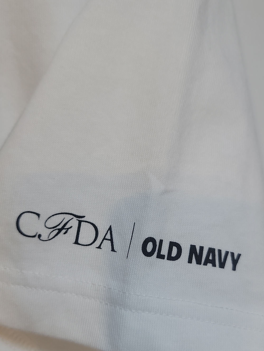 Fashion For Our Future Graphic Tee - White with Black Print - Picture 6 of 8